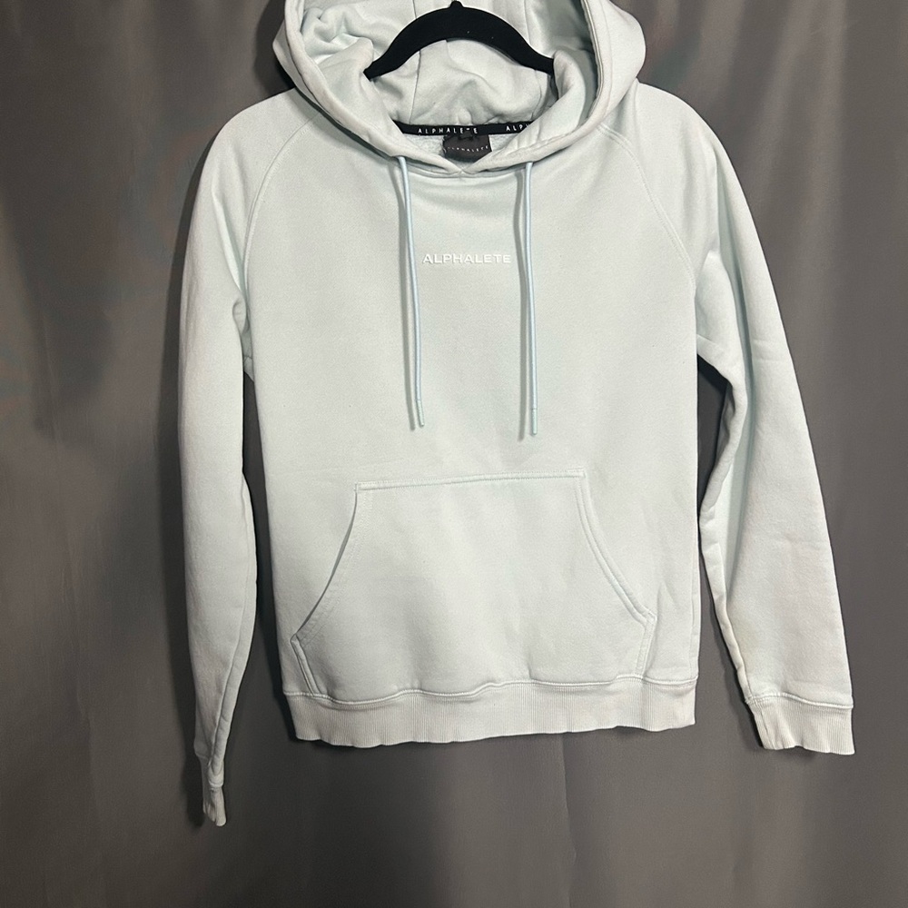 Alphalete Women's Soft Blue Hoodie Sweater